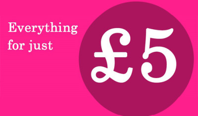 در این فروشگاه ، همه چیز 5 پوند است