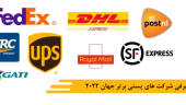 معرفی شرکت های پستی برتر جهان 2022